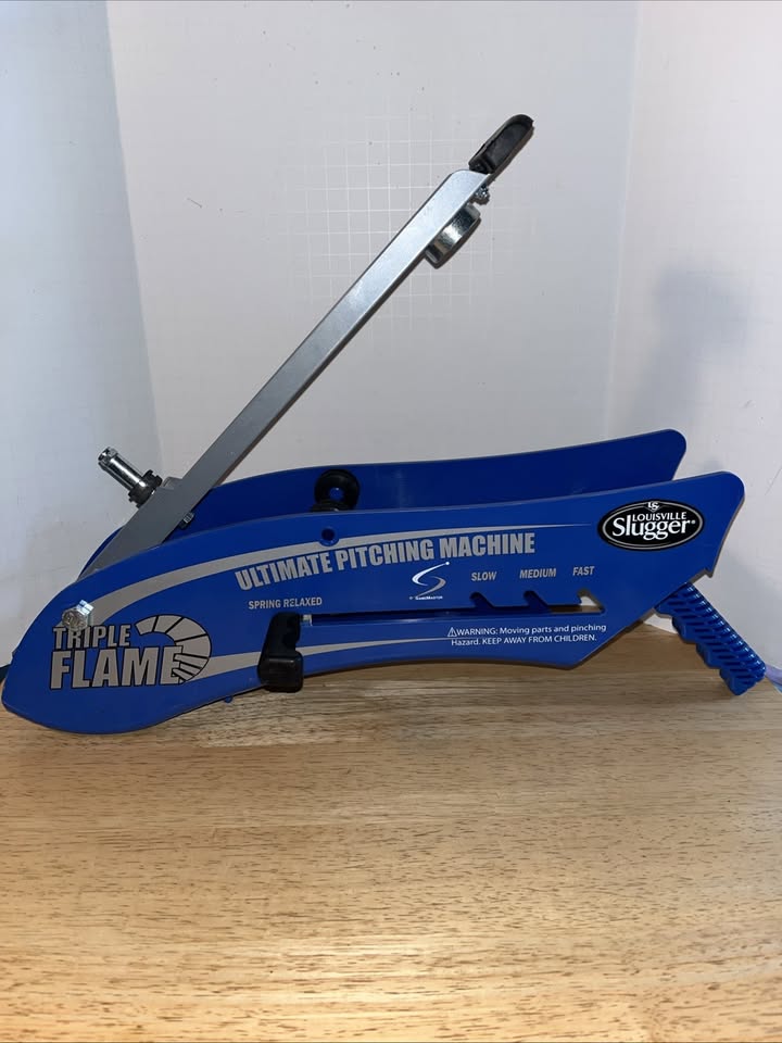 Louisville Slugger Triple Flame Pitching Machine [ULTIMATE PITCHING MACHINE]