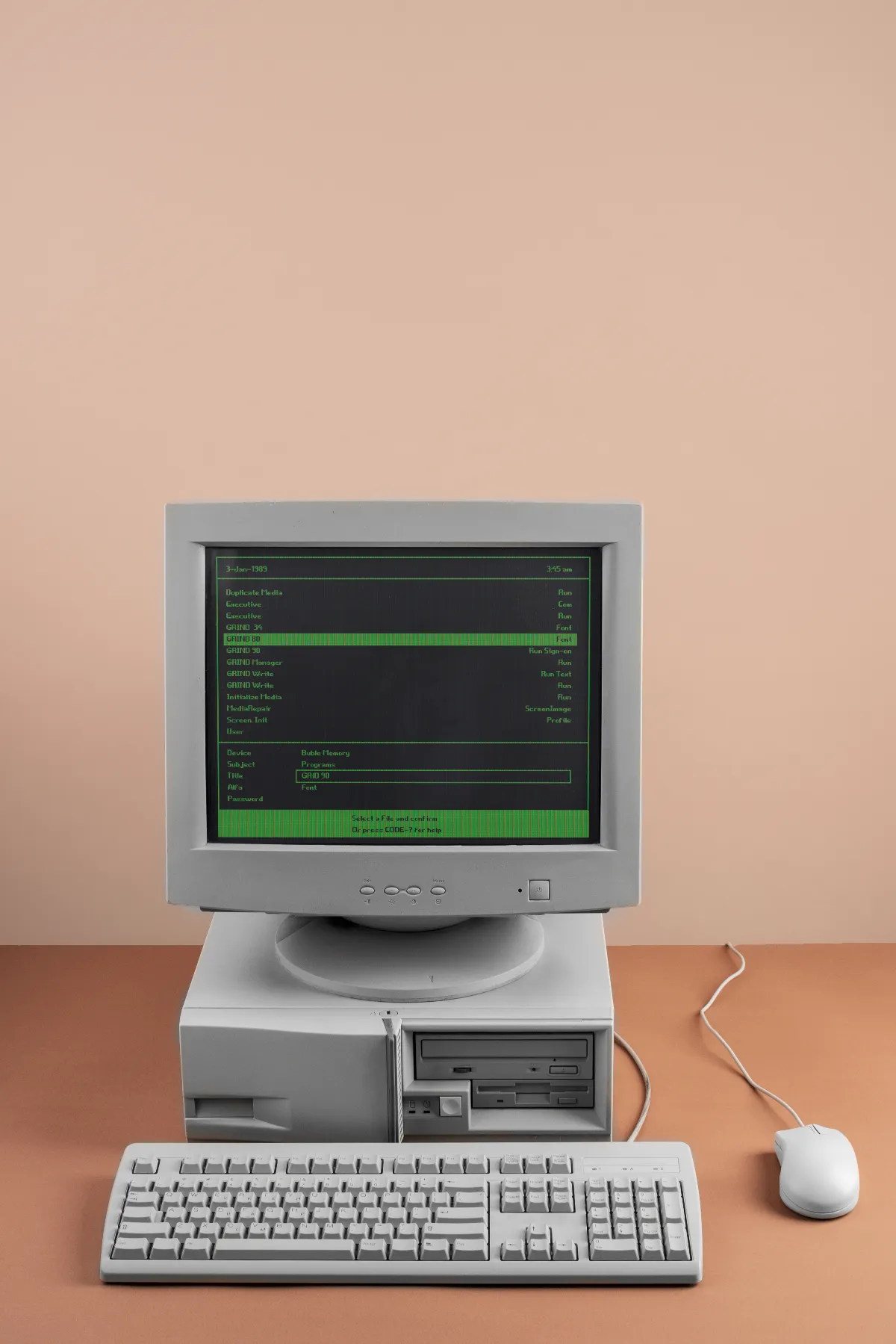 Complete Desktop Computer Setup with Monitor, Keyboard & Mouse - Ready for Home or Office