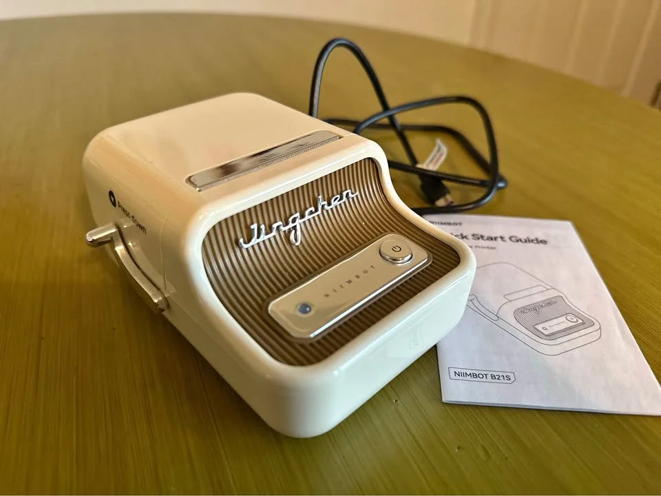 Nimbot B2 1S Industrial Label Maker with Compact Design