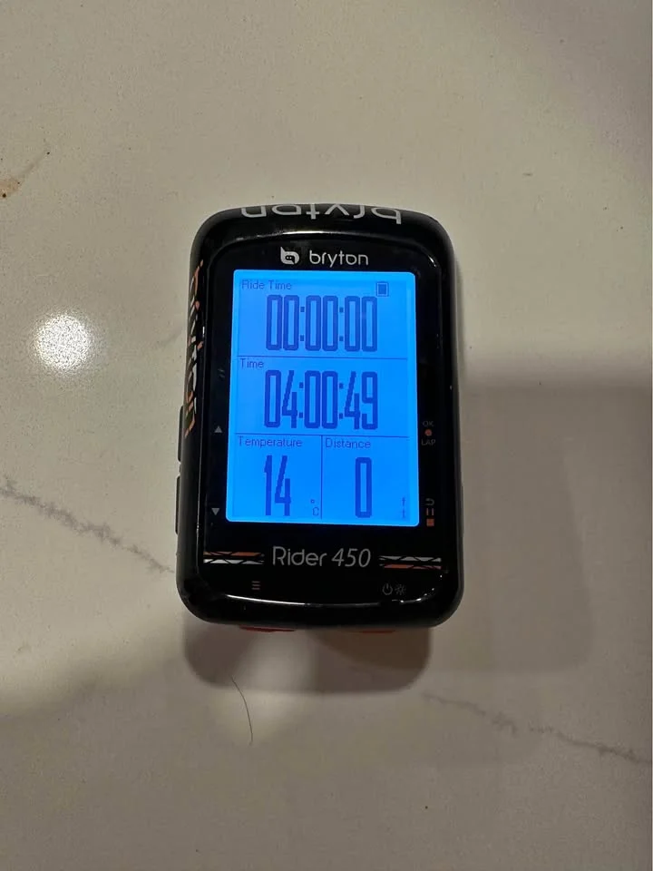 Bryton Rider 450 GPS Cycling Computer with Color Screen