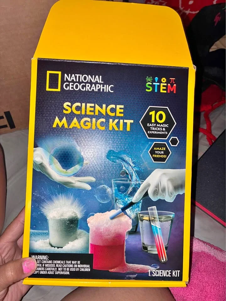 National Geographic Science Magic Kit - STEM Educational Toy for Kids