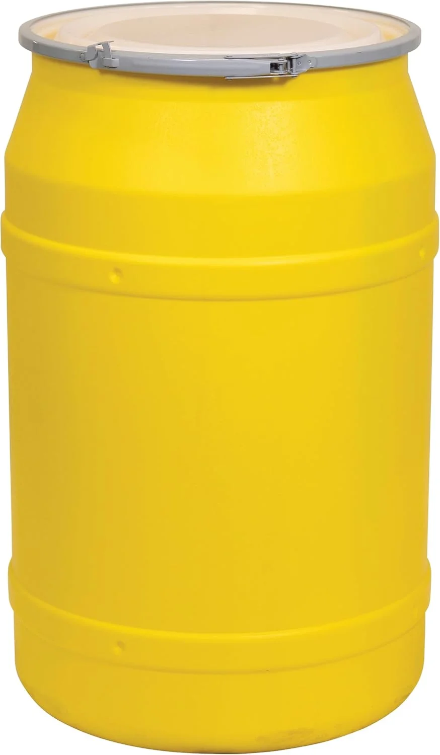 Yellow Plastic Barrel