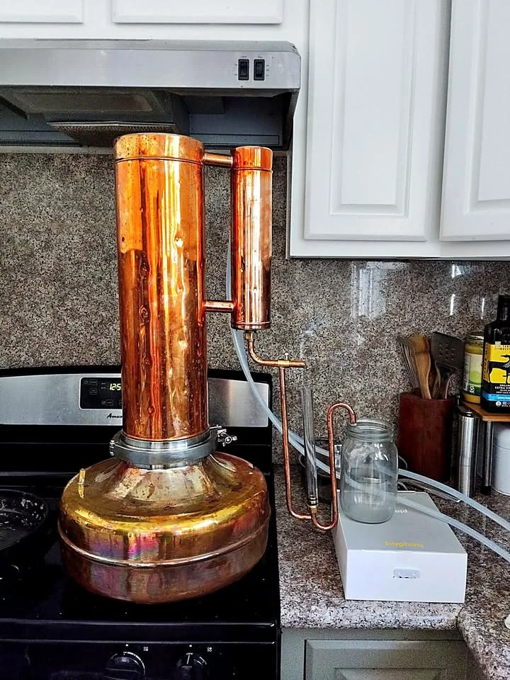 Copper Distillation Still