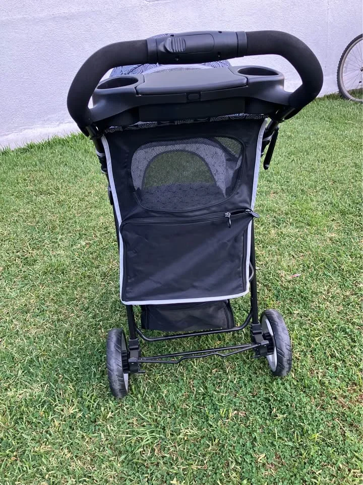 Pet Stroller with Folding Mechanism