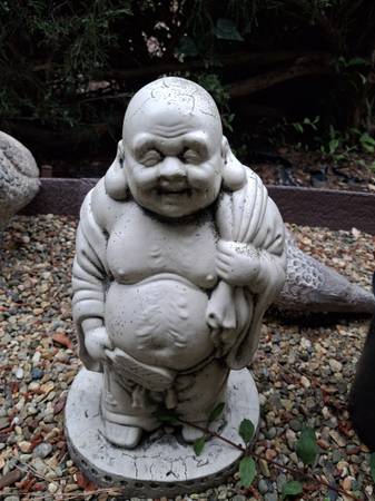 Tranquil Laughing Buddha Statue