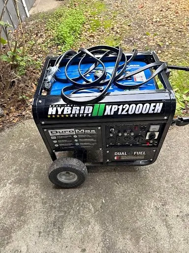 DuroMax XP12000EH Hybrid Dual Fuel Portable Generator