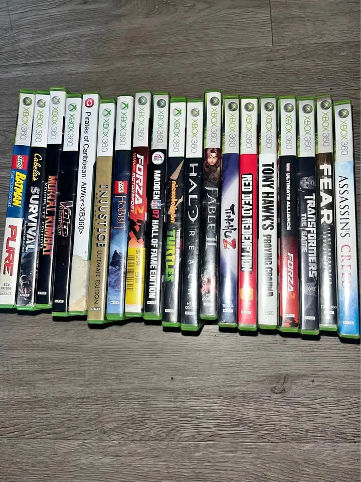 Xbox 360 Mixed Game Lot (26+ Titles)