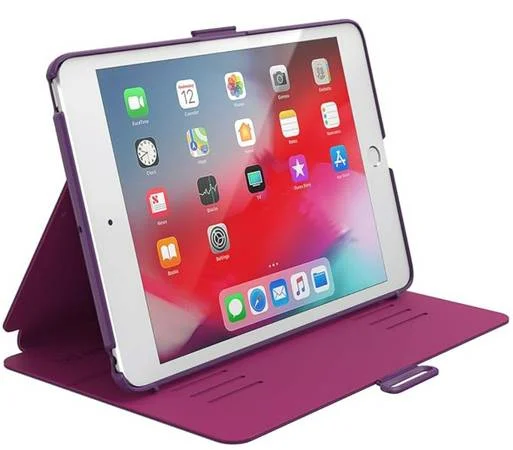 Apple iPad (Standard Model) with Purple Folio Case