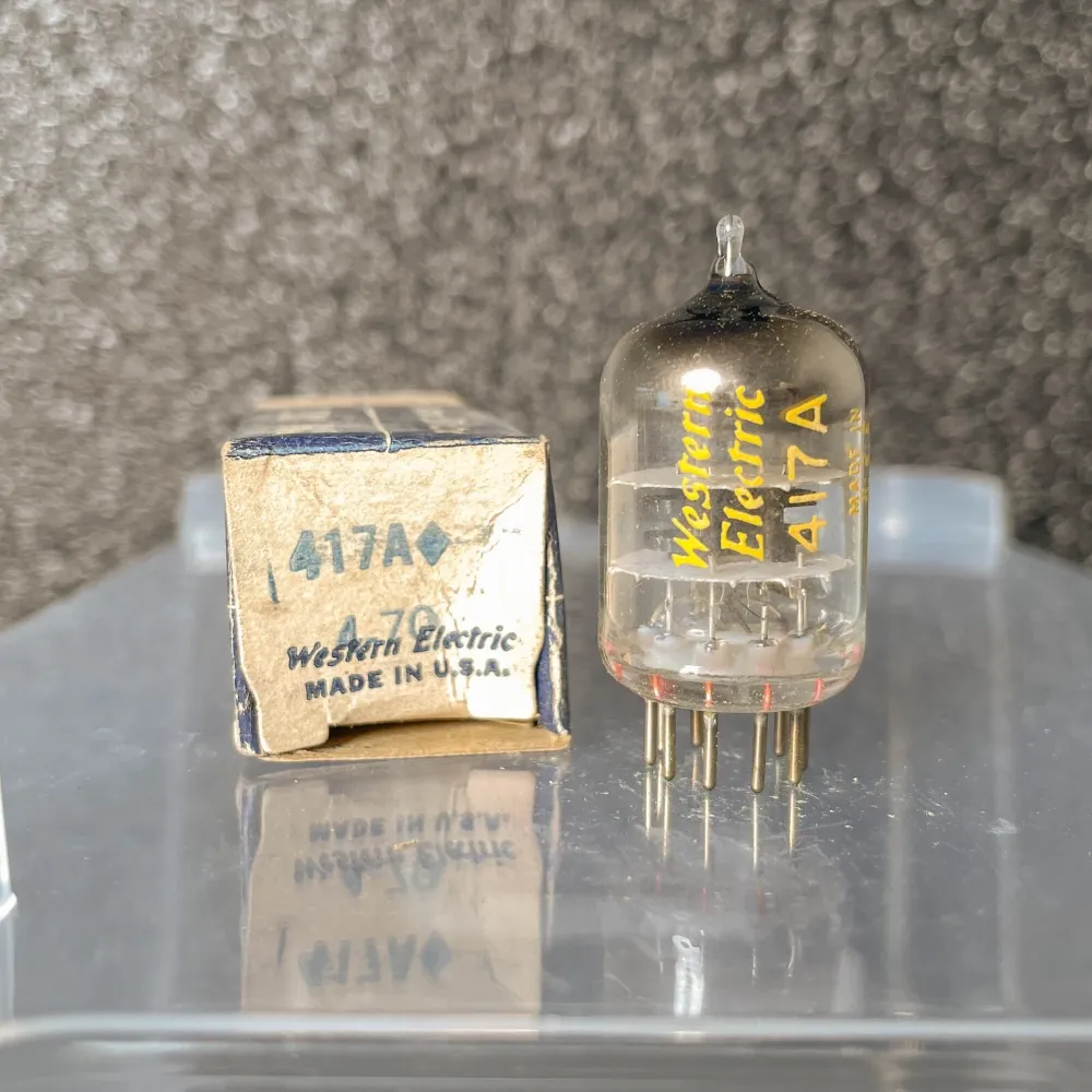 Western Electric 417A Vacuum Tube NOS with Original Box