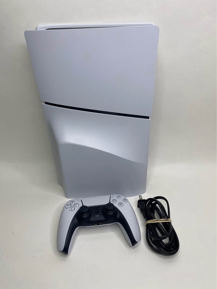 Excellent condition PlayStation 5 slim, looking to trade for old video game collection.