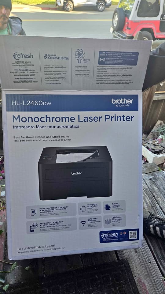 Compact Monochrome Laser Printer for Enhanced Productivity
