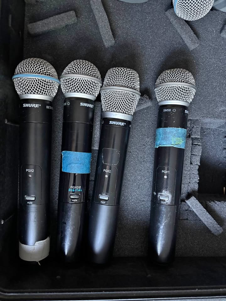 Shure, Electro-Voice PGX2, SM58, ZLX-12P Microphone