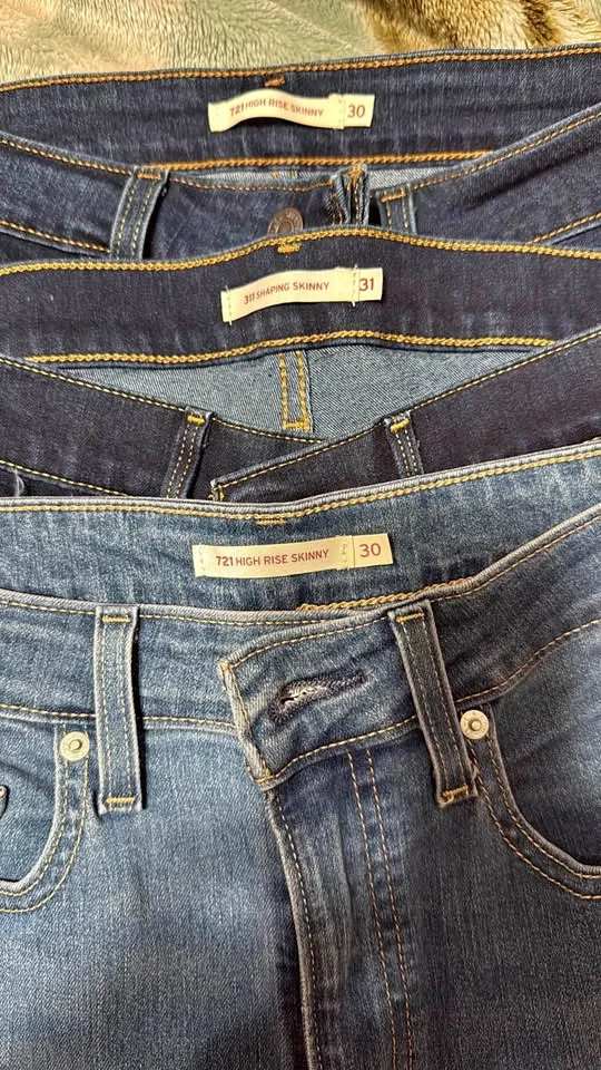 Levi's Twenty Rise Skinny Jeans
