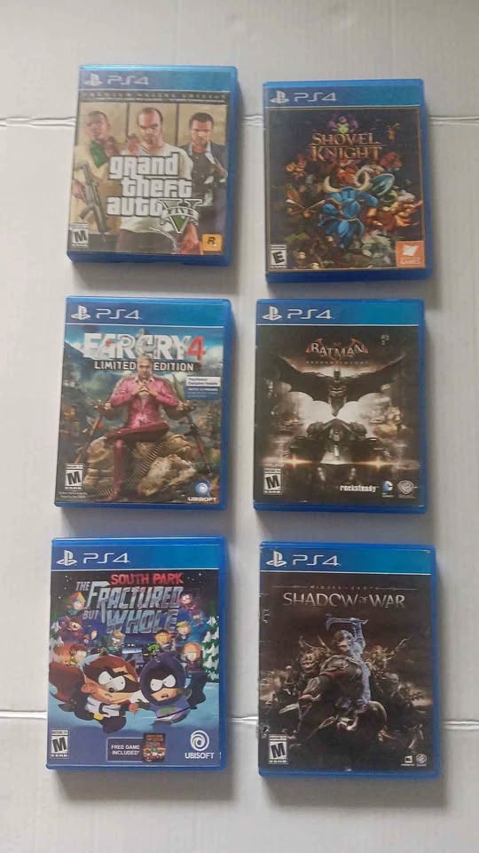 Sony PS4 Video Game Lot