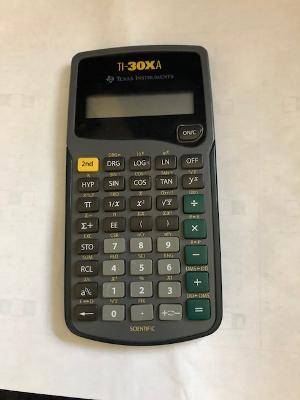 Empower Your Calculations with the TI-30XA Scientific Calculator